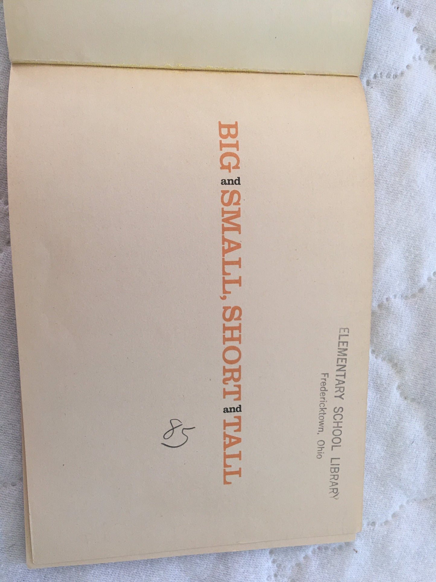 Vintage Big and Small, Short and Tall (PB, 1972)