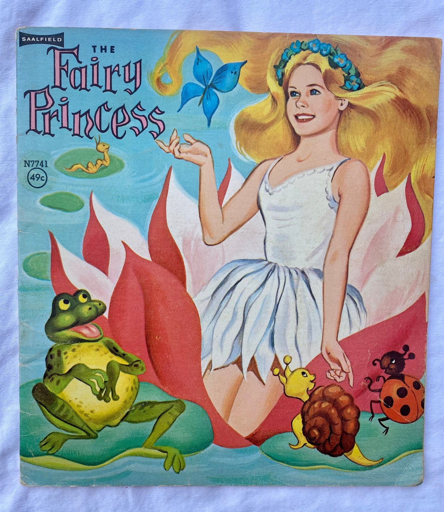 Vintage Saalfield The Fairy Princess (1966, PB)