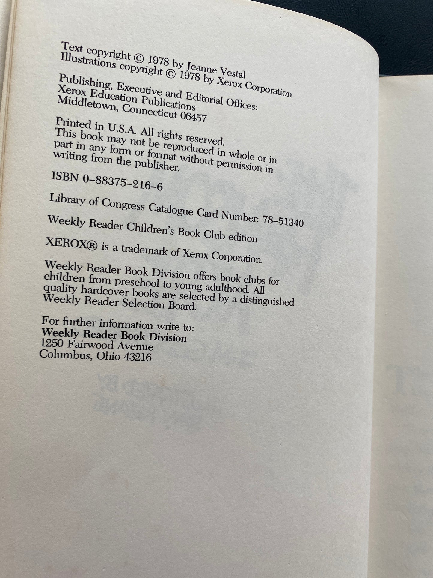 The Random Note By: J.M. Godspeed (HC, 1978)