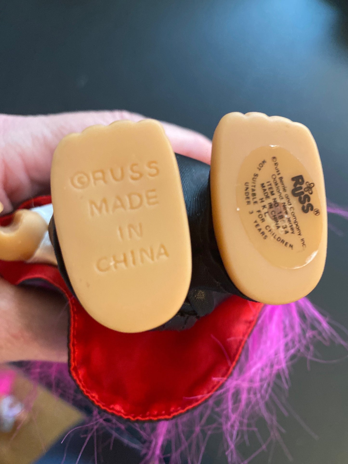 Vintage MAGICIAN Russ Troll (5”)
